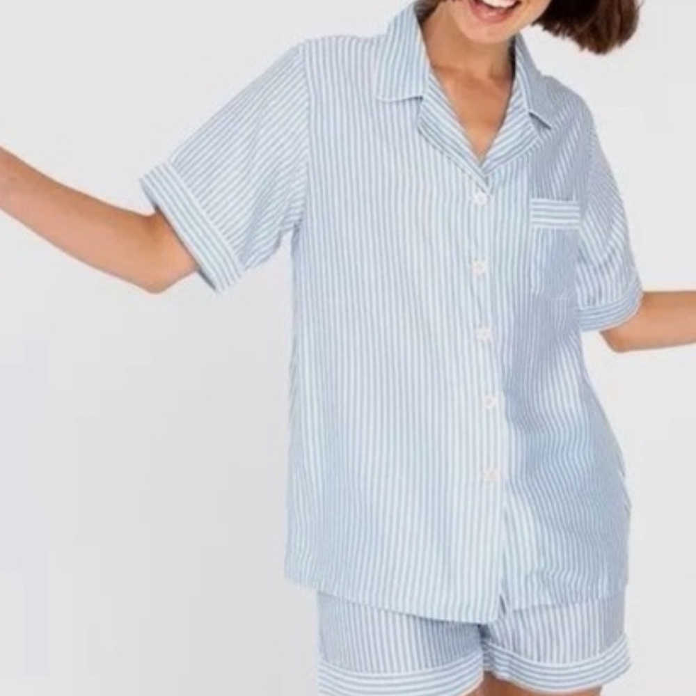 Ettitude Sleep Sateen Sleep Shirt New !